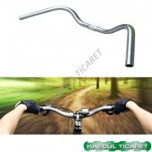 Hsgl Bisiklet Aluminyum Sehir Geniş Kromaj Gidon - 5