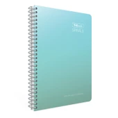 Gıpta Thebook Spirals A4 200 Yaprak Sert Kapak Spiralli Defter Kareli (6070) - 2