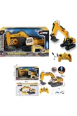 Uzaktan Kumandalı Şarjlı PALETLİ EXCAVATOR 1/18 Boy Full Fonksiyon Kepçe Hareketli Işıklı - 1
