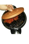 Toprak Güveç Sarma Dolma Taşı Büyük Boy 24 cm - 3