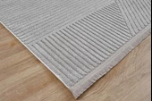 Gümüşsuyu Halı Deco Geo 80010 Gri 160x230 - 4