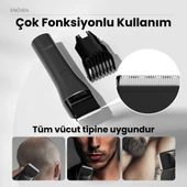 Enchen Boost 2 Siyah Taşınabilir Şarjlı Saç Kesim Makinesi - 3