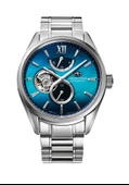 Orient Star RE-BY0004A00B Otomatik Çelik Gri Open Heart Mavi Kadran Safir Kristal 40 mm Erkek Kol Saati - 3