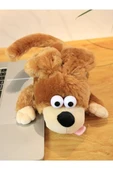 Kahkaha ile Yuvarlanan Pilli Sesli Hareketli İnteraktif Gülen Köpek - 30 cm - 1
