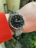 Seiko 5 SNKL23K Çelik Otomatik Siyah Kadran 39 mm Erkek Kol Saati