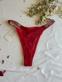 LOVE SECRET Mikro Kumaş Taşlı Askılı Dolgulu Sütyen Takım - 2