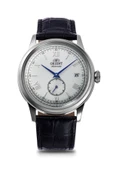 Orient Kurmalı Otomatik Deri Siyah Beyaz Kadran 38 mm Erkek Kol Saati - 1
