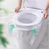 Hijyenik Tek Kullanımlık Klozet Kapağı Poşeti 50 Adet - 2