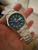 Seiko 5 Japan SNK563J1 39 mm Gri Çelik Erkek Kol Saati - 7
