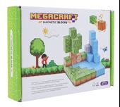 Megacraft Orman Temalı Mıknatıslı Bloklar 47 Parça - 2
