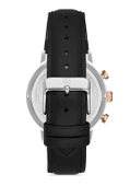 Hislon DT116R-02BR 42 mm Deri Kordonlu Erkek Kol Saati - 3