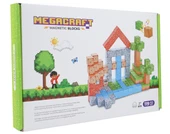 Megacraft Orman ve Ev Temalı Mıknatıslı Bloklar 119 Parça - 2