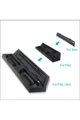 Ps4 FAT/Ps4 Slim/Ps4 PRO Uyumlu Soğutucu Fan Joystick Şarj Dikey Stand - 4