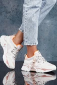 Dark Seer Kadın Beyaz Pudra Sneaker - 3