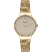 Slazenger SL.09.2015.3.03 Quartz Hasır 35 mm Altın Kadın Kol Saati - 2