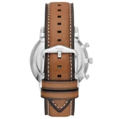 Fossil FFS5963 Quartz Deri Kahverengi Yeşil Kadran 42 mm Erkek Kol Saati - 3