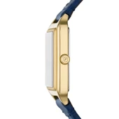 Fossil FES5365 Quartz Deri Mavi 23 mm Takvimli Kadın Kol Saati - 2