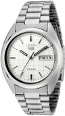Seiko 5 SNXF05K1 39 mm Gri Çelik Otomatik Erkek Kol Saati - 4