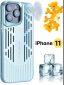 iPhone 11 Lüks Kokulu Telefon Kılıfı Ultra Design & Darbeye Dayanıklı Şık Premium Kılıf ( Mavi ) - 1
