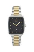 Obaku Denmark V271LDCBSF Quartz Çelik Altın/Gri Lacivert Kadran 30 mm Kadın Kol Saati - 7