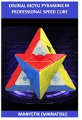 MOYU MANYETİK 3x3 PYRAMINX PROFESYONEL SPEED CUBE-3X3 ZEKA KÜPÜ-SABIR KÜPÜ-WCA KÜPÜ - 2