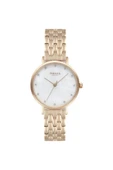 Obaku Denmark V248LXVWSV Quartz Çelik Rose Beyaz Kadran 34 mm Kadın Kol Saati - 4