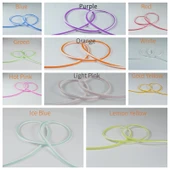 Kırmızı 6mm Ikinci Nesil Silikon Neon Led Şerit Kılıfı – 5 Metre Difüzör Tüp (LED HARİÇ) - 5