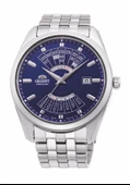 Orient RA-BA0003L30B Kurmalı Otomatik Çelik Gri Lacivert Kadran 44 mm Erkek Kol Saati - 1