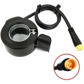 Hsgl E-bike Elektrikli Bisiklet Güç Kolu Gaz Kolu  3pin 50cm kablo gms1119-11 - 1