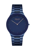 Obaku Denmark V290GXLLSL Quartz Safir Kristal 42 mm Erkek Kol Saati - 1