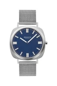 Obaku Denmark V296GXCLMC Quartz Hasır Gri Lacivert Kadran Safir Cam 40 mm Erkek Kol Saati - 1