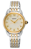 Seiko SUR562P Quartz Çelik Altın/Gri Beyaz Kadran 29 mm Kadın Kol Saati - 3
