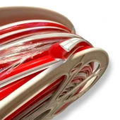 Kırmızı 6mm Ikinci Nesil Silikon Neon Led Şerit Kılıfı – 5 Metre Difüzör Tüp (LED HARİÇ) - 3