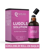 Q natura series Lugol's Solution % 2 iyot Damla + Roll-on Başlık Hediyeli thumbnail 1