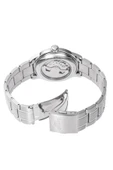 Orient Bambino Kurmalı Otomatik Çelik Gri Mavi Kadran Kristal Cam 38 mm Erkek Kol Saati - 4