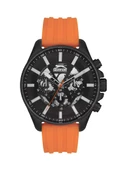 Slazenger Sl.09.2127.2.04 Quartz Silikon Turuncu Siyah Kadran 45 mm Erkek Kol Saati - 1