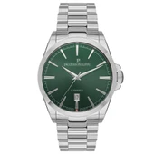 Jacques Philippe JPAGS5513X6 Quartz Swiss Made Çelik Gri Yeşil Kadran Safir Cam 10 ATM 41 mm Erkek Kol Saati - 1
