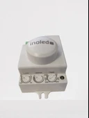İNOLED Radar Hareket Sensörü 1200w (RF Sensör Tipi) Açı 360 Derece Işık Süre ve Mesafe Ayarlı Sensör - 1