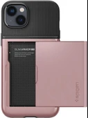 Spigen iPhone 14 Plus ile Uyumlu Kılıf Slim Armor CS Rose Gold - 2