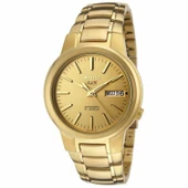 Seiko 5 SNKA10K1 Otomatik Çelik Altın Rengi 39 mm Erkek Kol Saati - 3