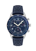 Quantum PWG1118.599 Quartz Kronograflı Deri Lacivert 45 mm Erkek Kol Saati - 1