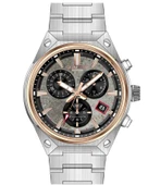 Quantum HNG1172.550 Quartz Çelik Gri 45 mm Erkek Kol Saati - 1