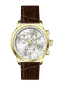 Quantum PWG1197.132 Quartz Deri Kahverengi 42 mm Erkek Kol Saati - 1