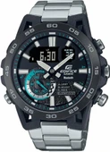 Casio ECB-40DB-1ADF Edifice Quartz Analog/Dijital Çelik Gri 10 ATM 48 mm Erkek Kol Saati - 2