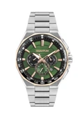 Quantum PWG1056.570 Quartz Çelik Gri Yeşil Kadran 5 ATM 45 mm Erkek Kol Saati - 1