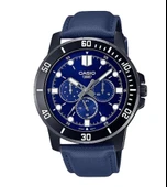 Casio MTP-VD300BL-2EUDF Quartz Deri Lacivert 45 mm Erkek Kol Saati - 3