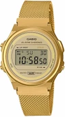 Casio A171WEMG-9ADF 37 mm Hasır Kordonlu Kronolu Kadın Kol Saati - 3