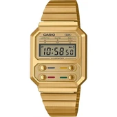 Casio A100WEG-9ADF 33 mm Çelik Kronolu Erkek Kol Saati - 1