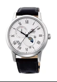Orient RA-AK0008S30B Kurmalı Otomatik Deri Siyah Sun&Moon 43 mm Erkek Kol Saati - 1