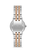 Ferro Quartz Çelik Rose/Gri 30 mm Kadın Kol Saati - 3